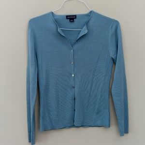 Ann Taylor 100% silk cardigan